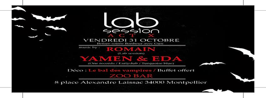 LAB SESSION X : YAMEN & EDA @ Bar Le ZOO