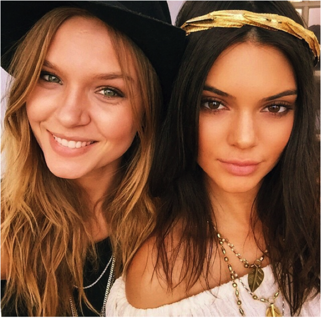 coiffure kendall jenner coachella 2016